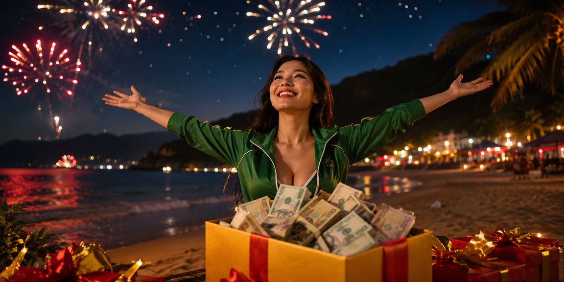 Người chơi theo dõi kèo thể thao trực tuyến tại bãi biển Côn Đảo buổi chiều